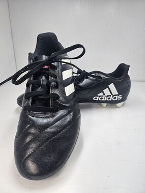 Adidas Black & White Soccer Cleats